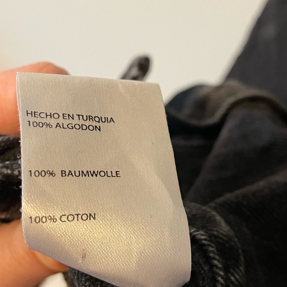 Urban Outfitters Black Denim Mini Dress - Picture 8 of 12